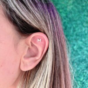 Mariposa cristales gold