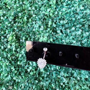 Navel Corazón cristal